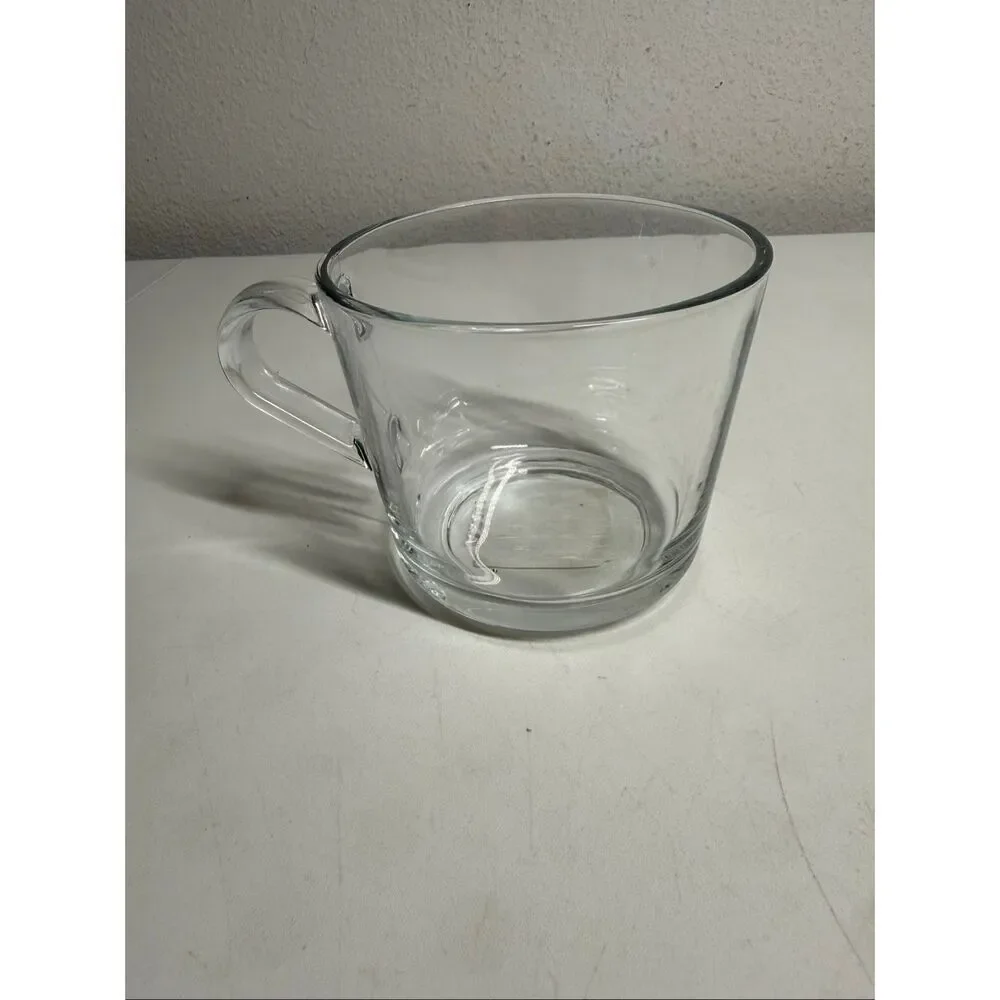 IKEA 365+ Mug Clear Glass 12 Oz
